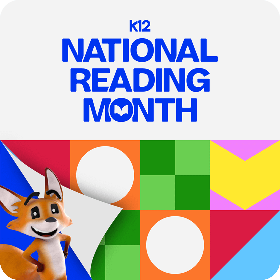 K12 National Reading Month with Strider the Fox