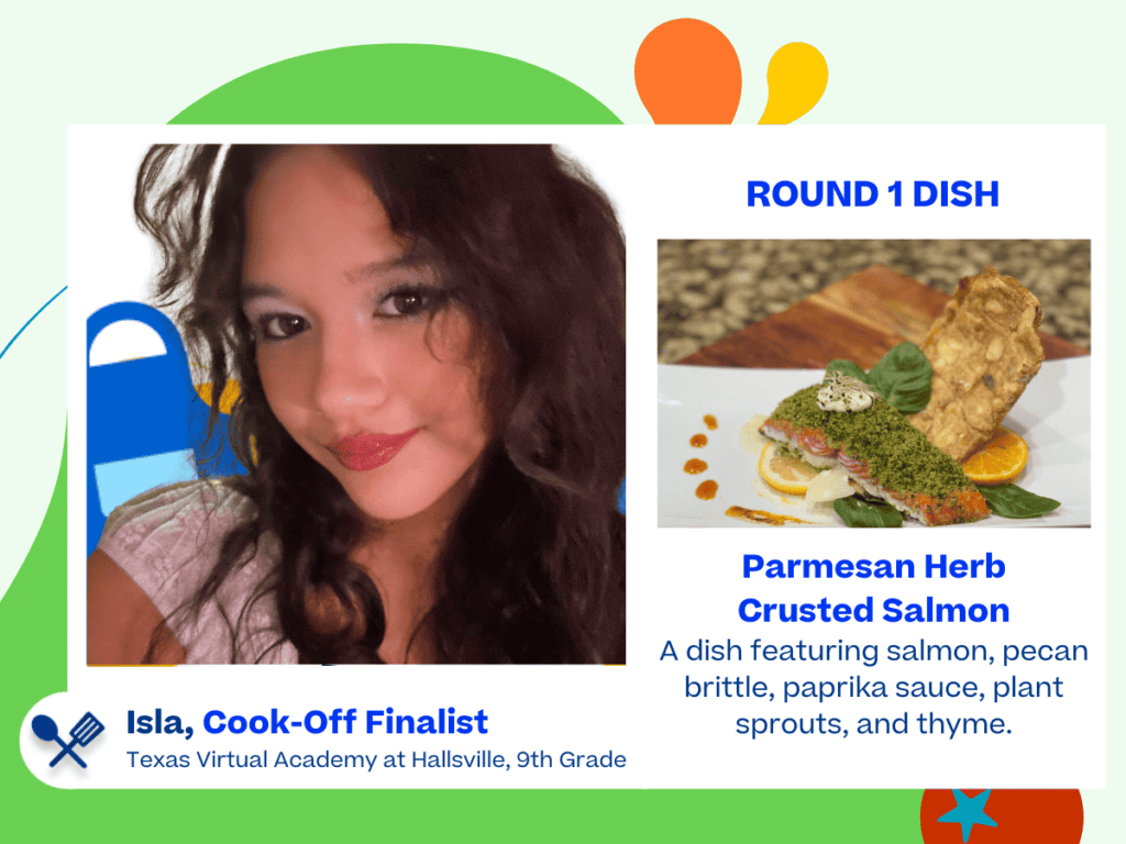 Isla, Cook-Off Finalist