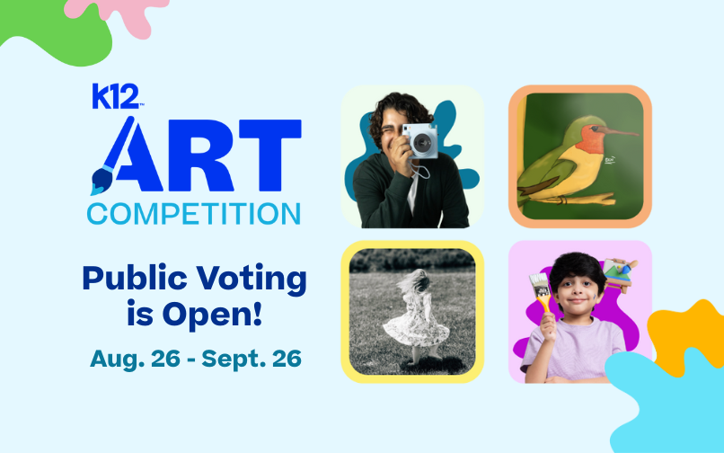 Cast your vote: Support young artists in the 2025 K12 Art Competition!